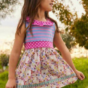 Matilda Jane Lovely Unicorn Tunic Size 12 w/ pants